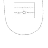 Collier in 18 Karat Weissgold - MIA018BB45